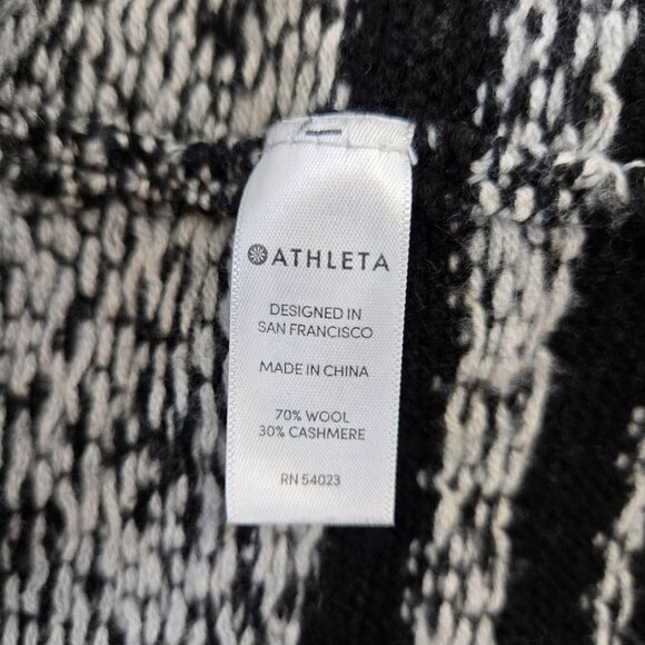 Athleta Wool & Cashmere Blend Open Longline Cardigan Sweater Size Small - Picture 7 of 7